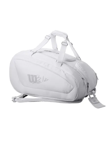 (Padel-)Tasche Wilson Bela Super Tour Padel Weiss